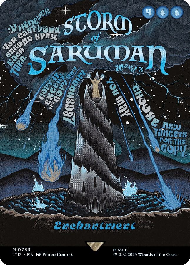 Storm of Saruman (Borderless Poster) (733) [The Lord of the Rings: Tales of Middle-earth] [Borderless]