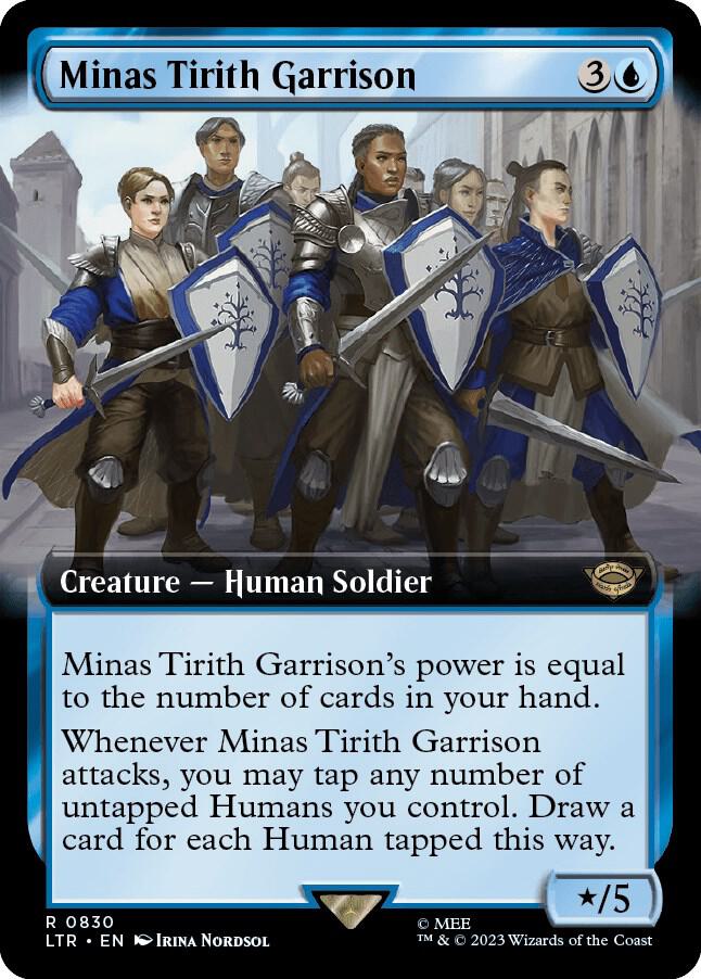 Minas Tirith Garrison (Extended Art) (830) [The Lord of the Rings: Tales of Middle-earth] [Extended Art]