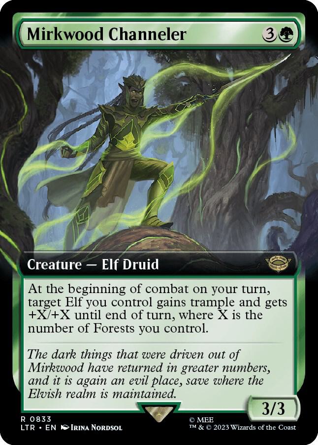Mirkwood Channeler (Extended Art) (833) [The Lord of the Rings: Tales of Middle-earth] [Extended Art]
