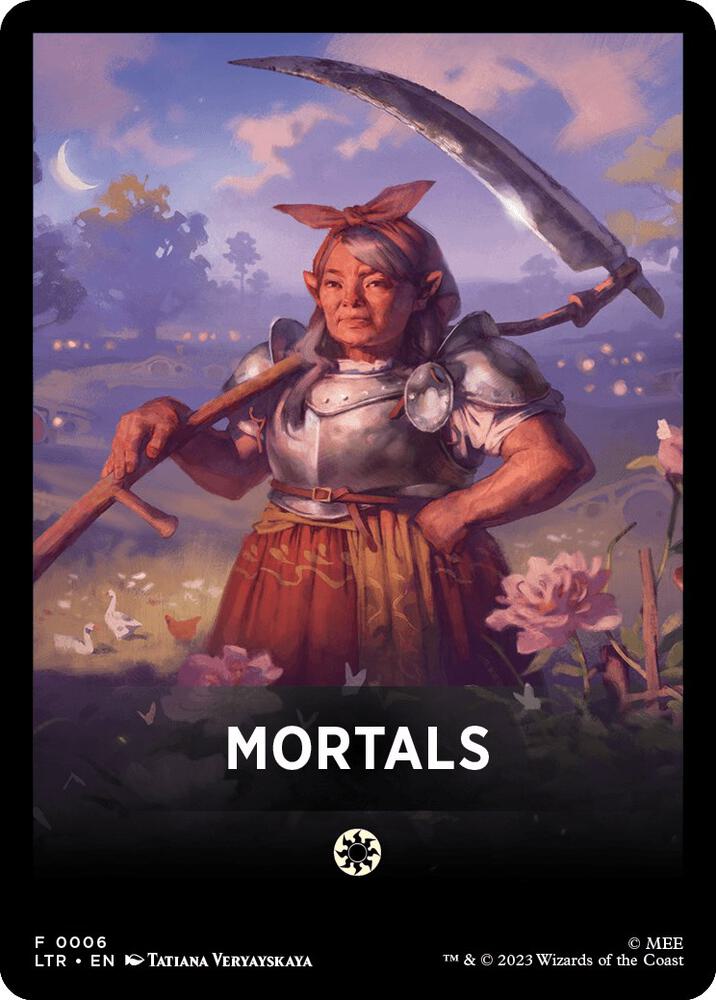 Mortals Theme Card (6) [The Lord of the Rings: Tales of Middle-earth]