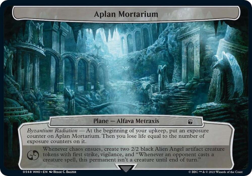 Aplan Mortarium (568) [Planechase: Universes Beyond: Doctor Who]