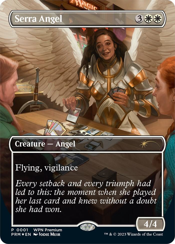 Serra Angel (1) [WPN & Gateway Promos] [Borderless]