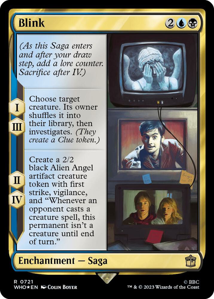 Blink (Surge Foil) (721) [Doctor Who]