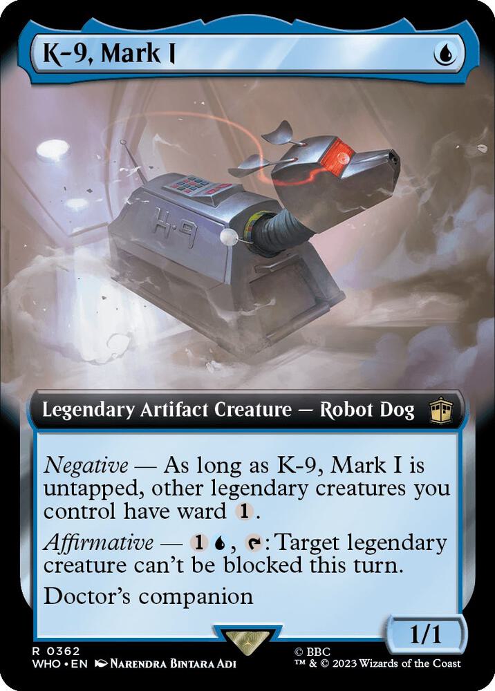 K-9, Mark I (Extended Art) (362) [Doctor Who] [Extended Art]