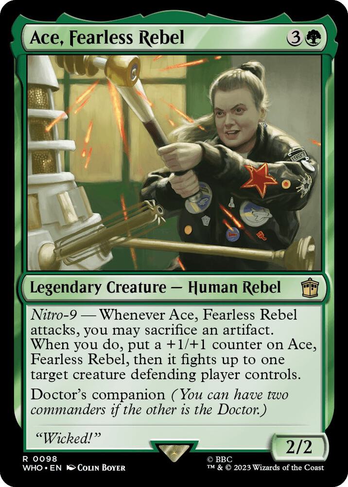 Ace, Fearless Rebel (98) [Doctor Who]