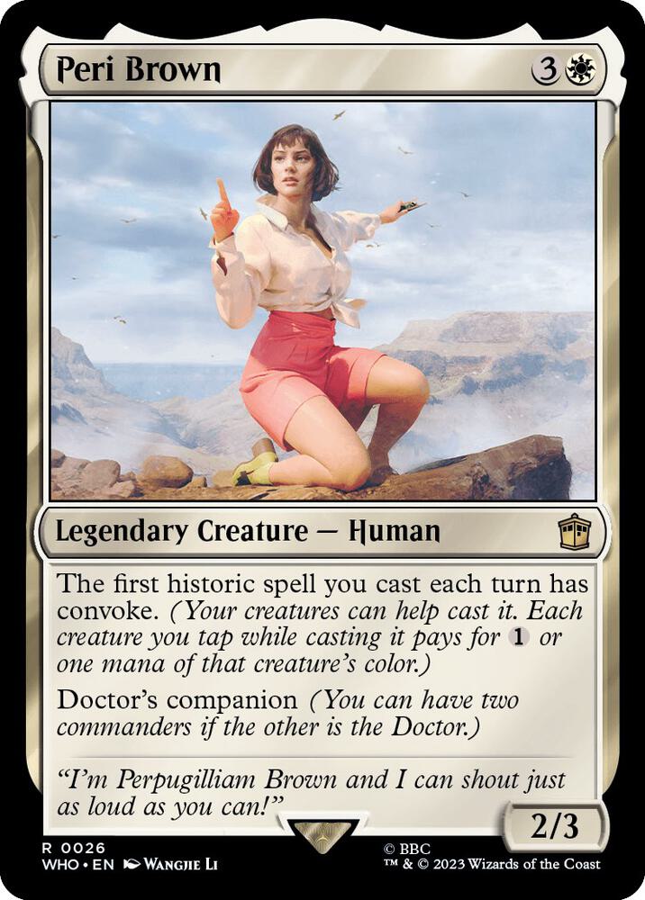 Peri Brown (26) [Doctor Who]