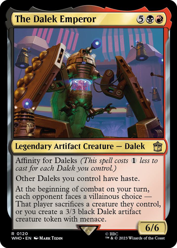 The Dalek Emperor (120) [Doctor Who]
