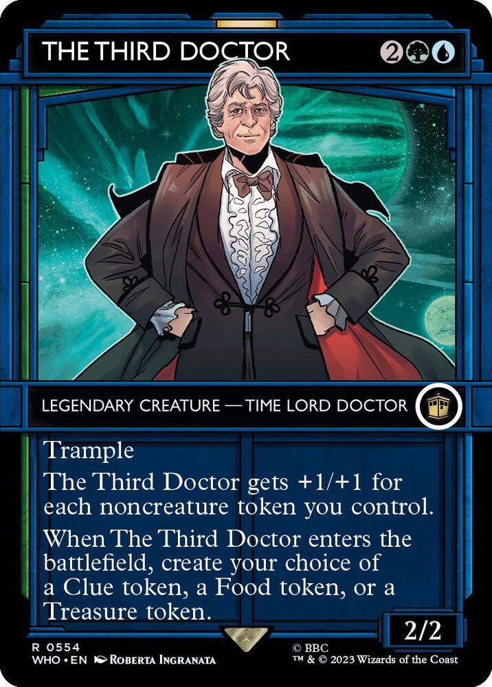 The Third Doctor (Showcase) (554) [Doctor Who] [Showcase, Borderless]