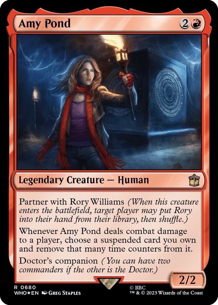 Amy Pond (Surge Foil) (680) [Doctor Who]