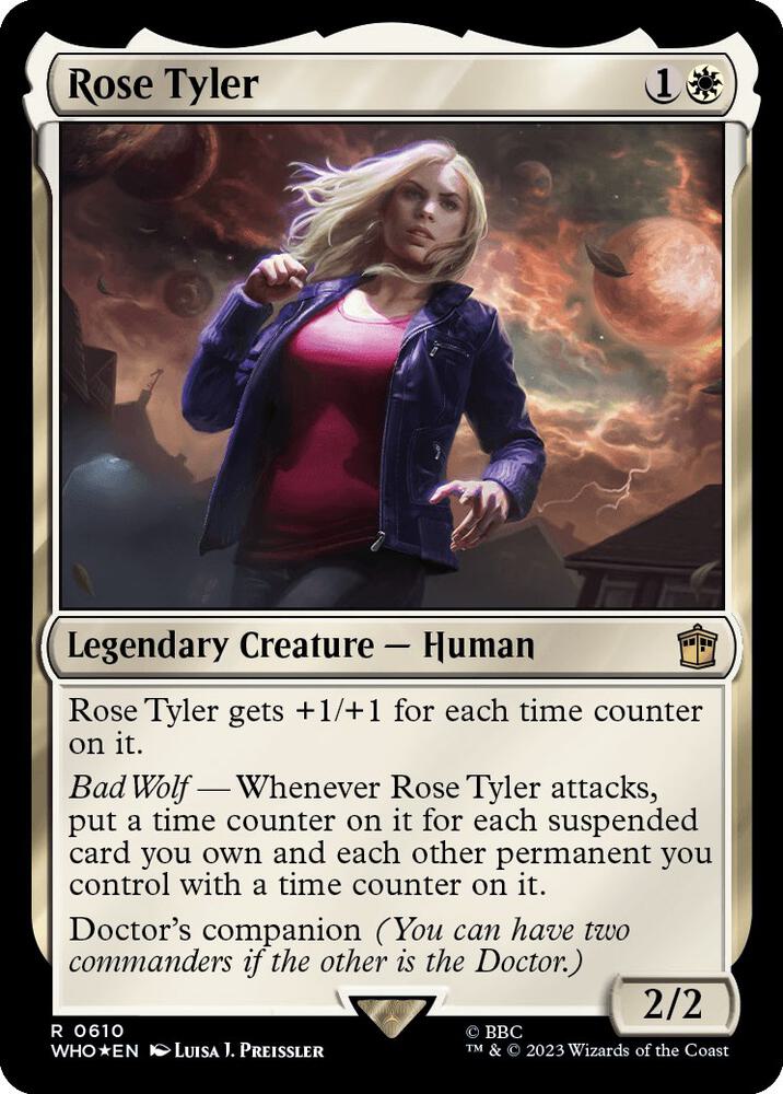 Rose Tyler (Surge Foil) (610) [Doctor Who]