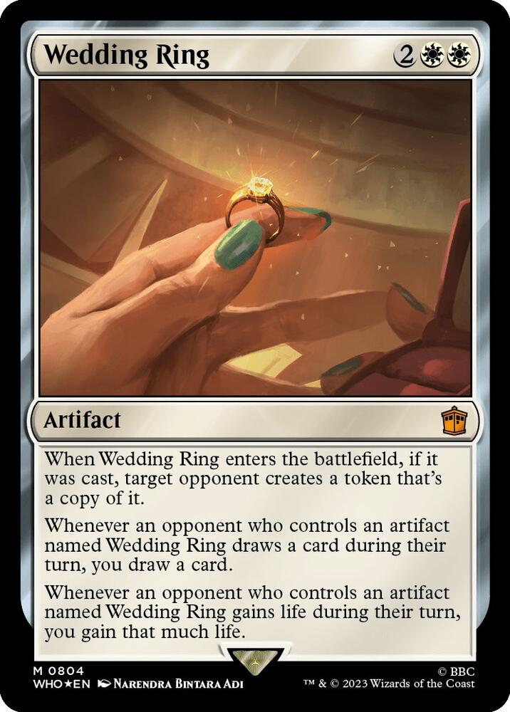 Wedding Ring (Surge Foil) (804) [Doctor Who]