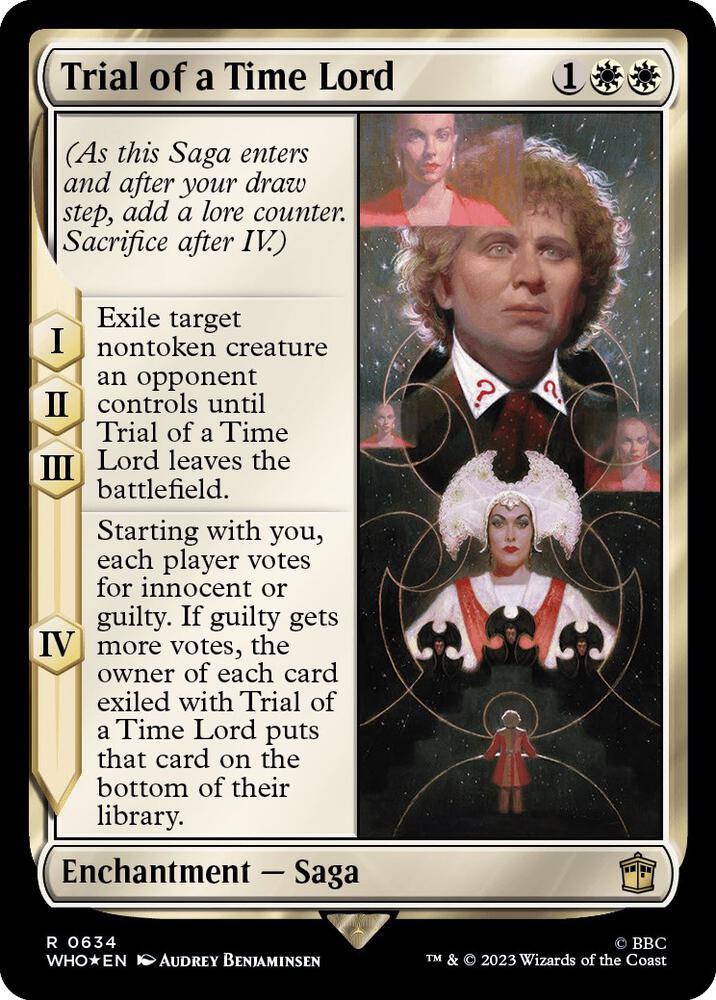 Trial of a Time Lord (Surge Foil) (634) [Doctor Who]