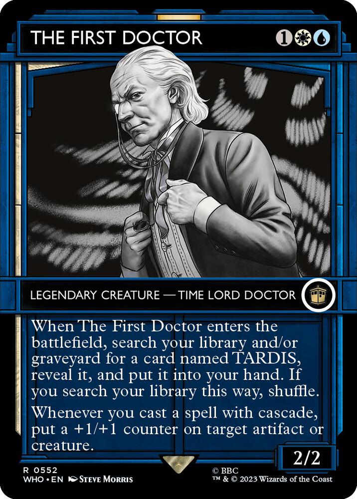 The First Doctor (Showcase) (552) [Doctor Who] [Showcase, Borderless]