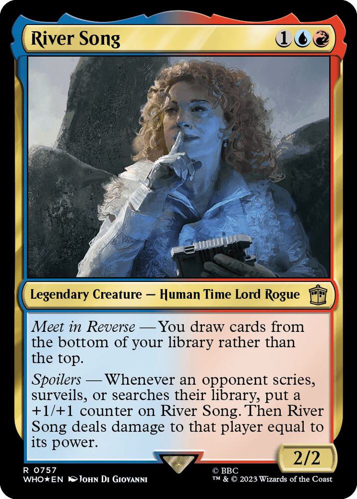 River Song (Surge Foil) (757) [Doctor Who]