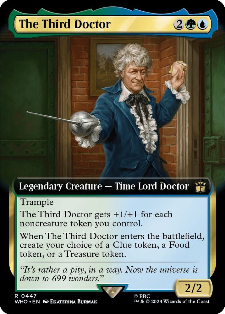 The Third Doctor (Extended Art) (447) [Doctor Who] [Extended Art]