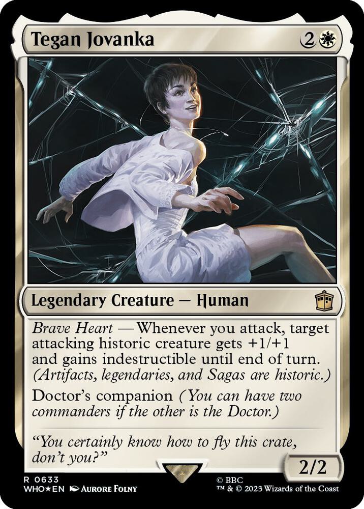 Tegan Jovanka (Surge Foil) (633) [Doctor Who]