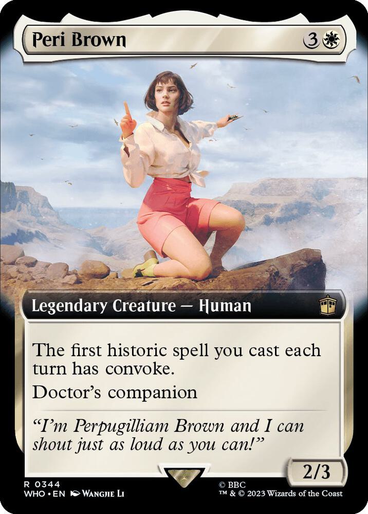 Peri Brown (Extended Art) (344) [Doctor Who] [Extended Art]