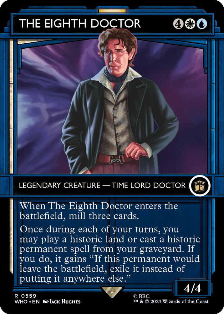 The Eighth Doctor (Showcase) (559) [Doctor Who] [Showcase, Borderless]