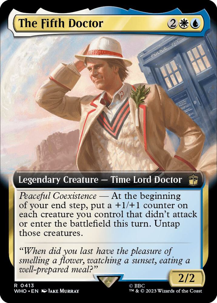The Fifth Doctor (Extended Art) (413) [Doctor Who] [Extended Art]