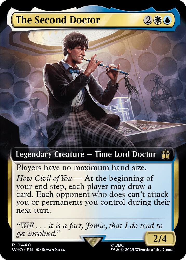 The Second Doctor (Extended Art) (440) [Doctor Who] [Extended Art]