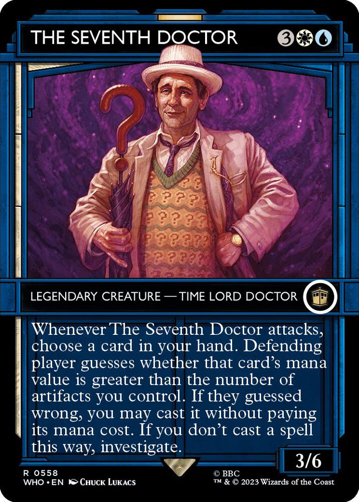 The Seventh Doctor (Showcase) (558) [Doctor Who] [Showcase, Borderless]
