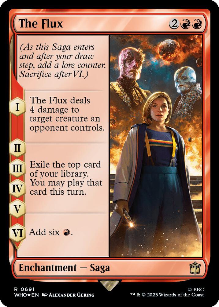 The Flux (Surge Foil) (691) [Doctor Who]