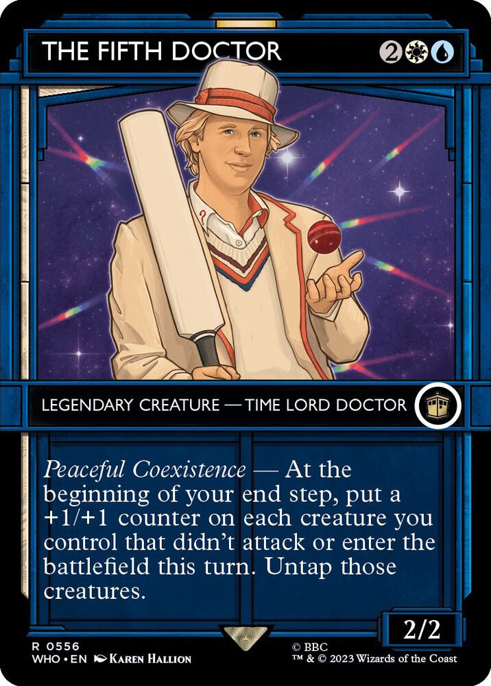 The Fifth Doctor (Showcase) (556) [Doctor Who] [Showcase, Borderless]