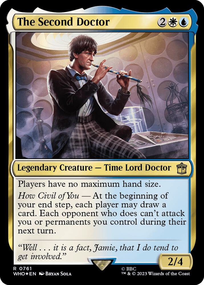 The Second Doctor (Surge Foil) (761) [Doctor Who]