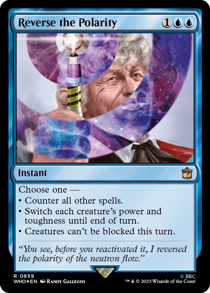 Reverse the Polarity (Surge Foil) (659) [Doctor Who]