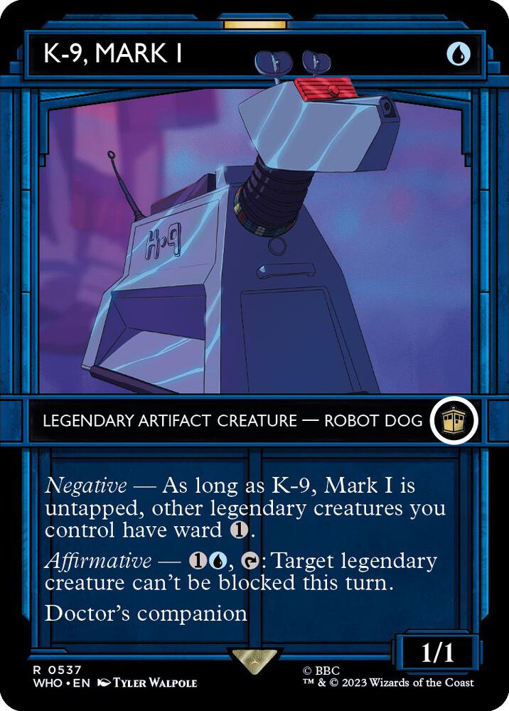 K-9, Mark I (Showcase) (537) [Doctor Who] [Showcase, Borderless]