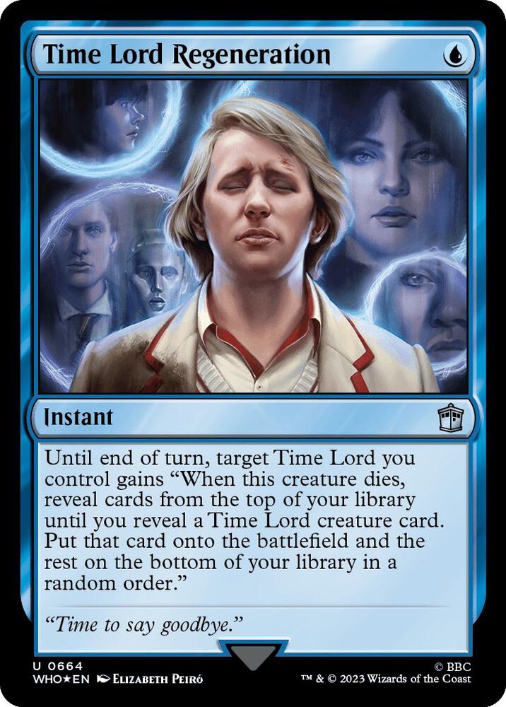 Time Lord Regeneration (Surge Foil) (664) [Doctor Who]