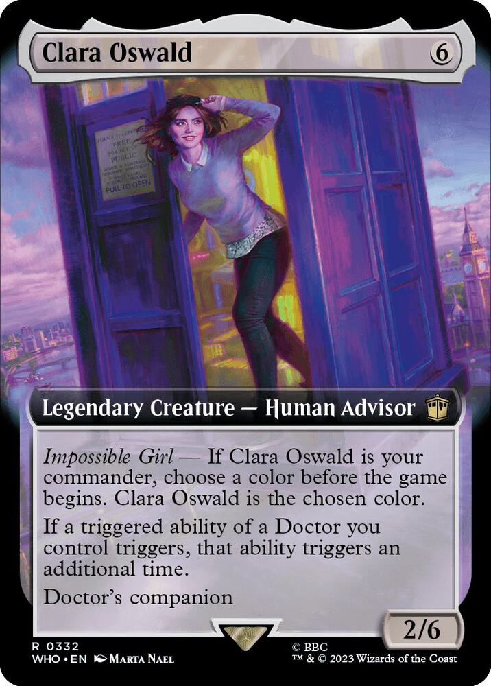 Clara Oswald (Extended Art) (332) [Doctor Who] [Extended Art]
