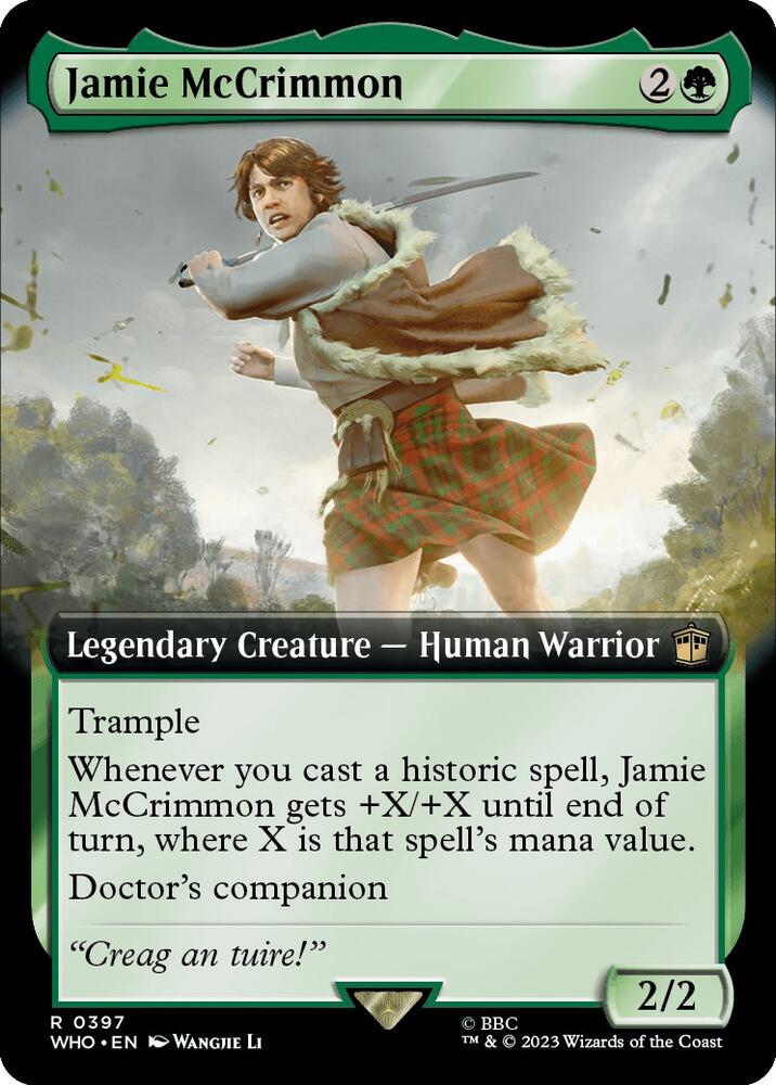 Jamie McCrimmon (Extended Art) (397) [Doctor Who] [Extended Art]
