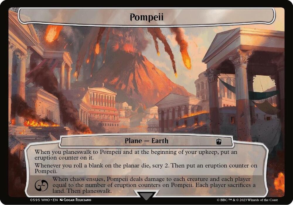 Pompeii (595) [Planechase: Universes Beyond: Doctor Who]