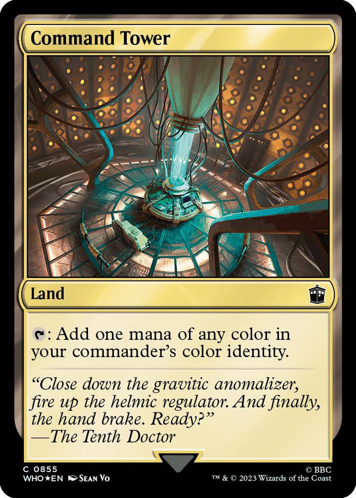 Command Tower (0855) (Surge Foil) [Doctor Who]