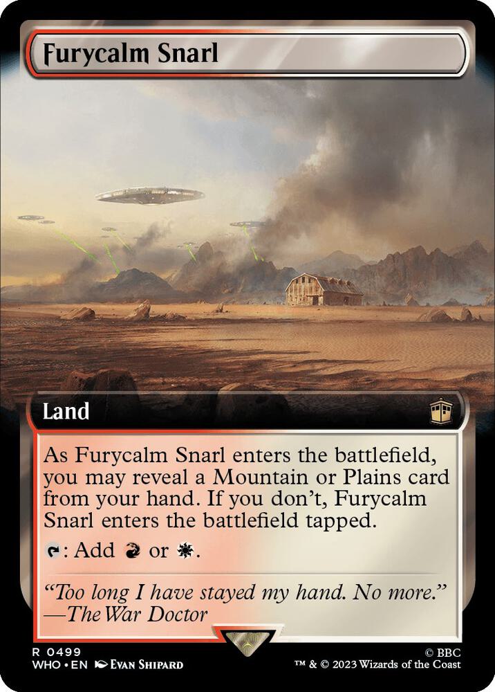 Furycalm Snarl (Extended Art) (499) [Doctor Who] [Extended Art]