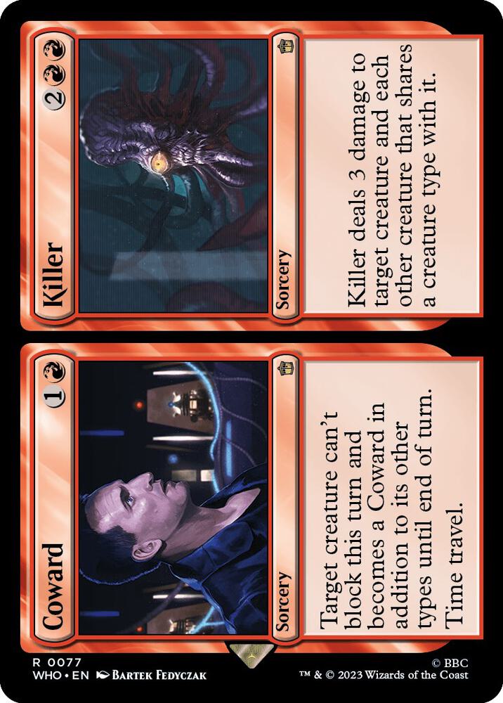 Coward // Killer (77) [Doctor Who]