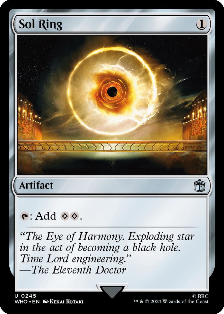 Sol Ring (245) [Doctor Who]