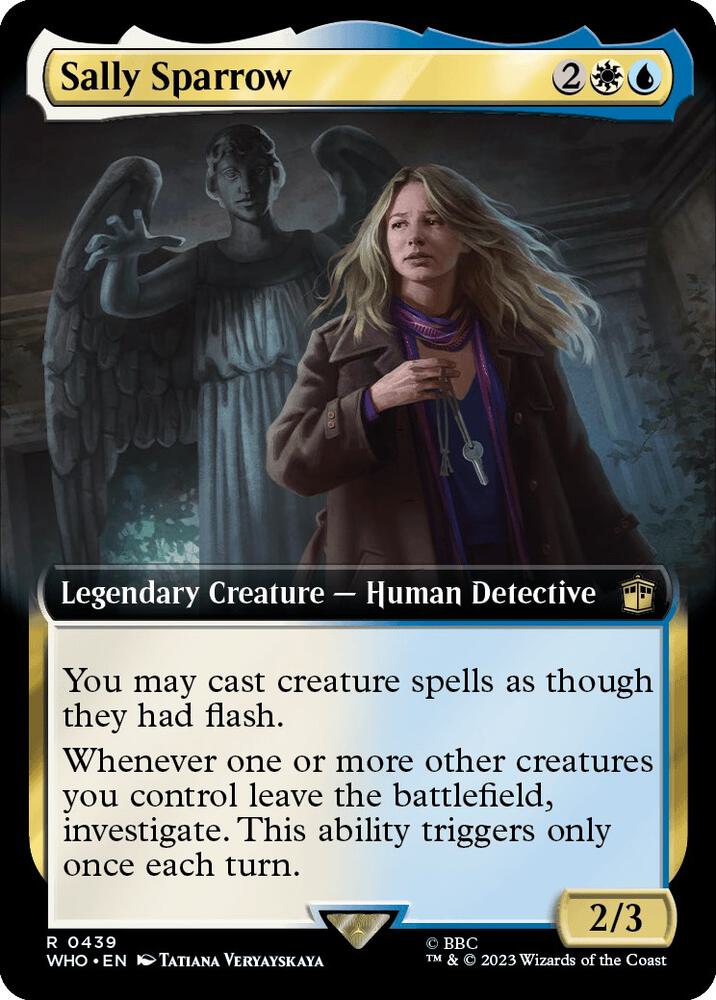 Sally Sparrow (Extended Art) (439) [Doctor Who] [Extended Art]