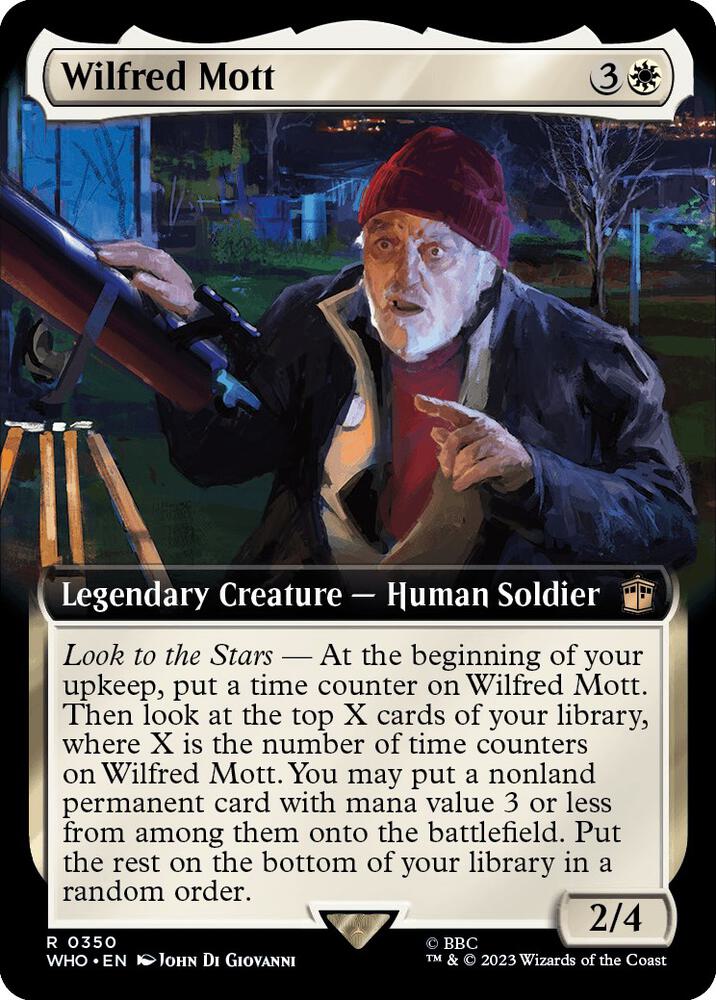 Wilfred Mott (Extended Art) (350) [Doctor Who] [Extended Art]