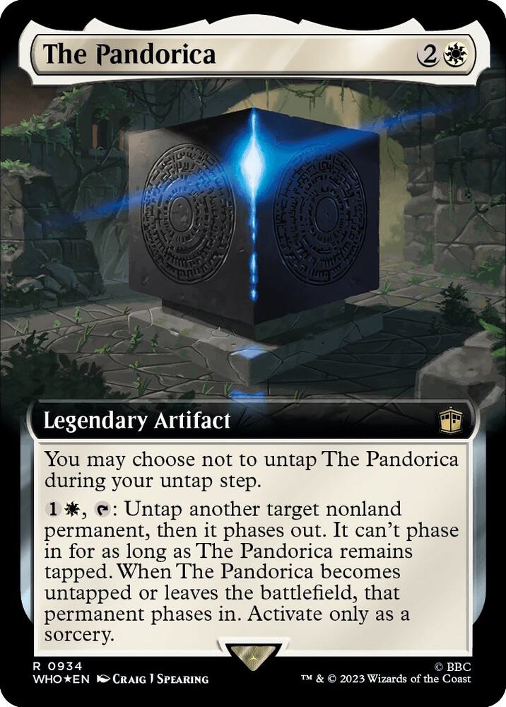 The Pandorica (Extended Art) (Surge Foil) (934) [Doctor Who] [Extended Art]