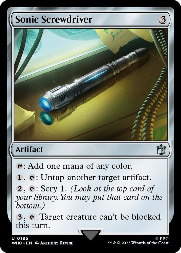 Sonic Screwdriver (0185) [Doctor Who]