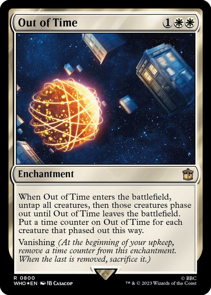 Out of Time (Surge Foil) (800) [Doctor Who]