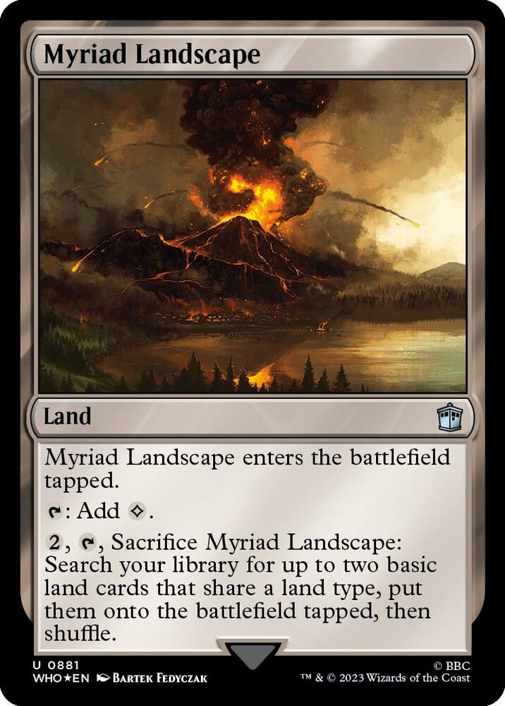 Myriad Landscape (Surge Foil) (881) [Doctor Who]