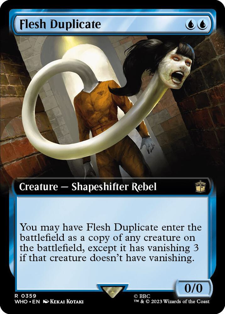 Flesh Duplicate (Extended Art) (359) [Doctor Who] [Extended Art]