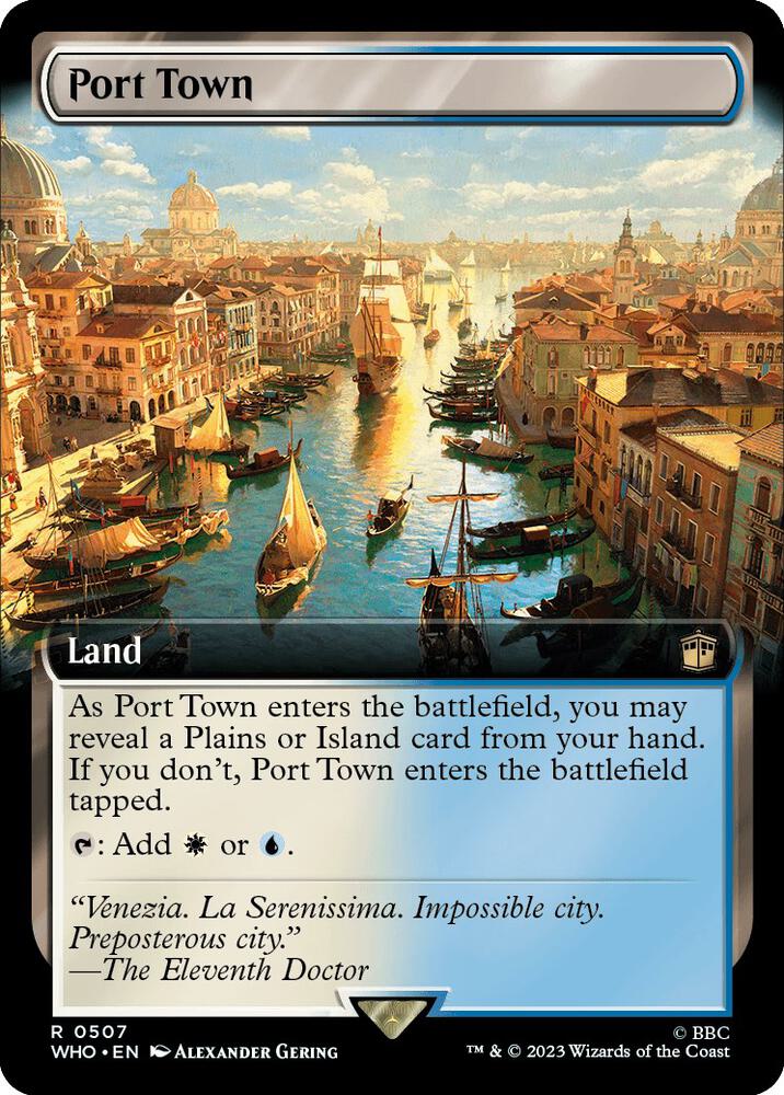 Port Town (Extended Art) (507) [Doctor Who] [Extended Art]