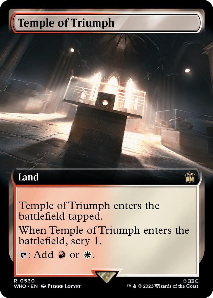 Temple of Triumph (Extended Art) (530) [Doctor Who] [Extended Art]
