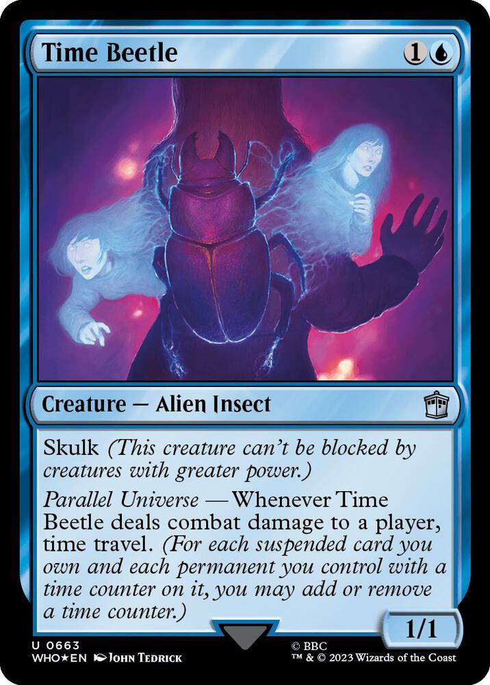 Time Beetle (Surge Foil) (663) [Doctor Who]