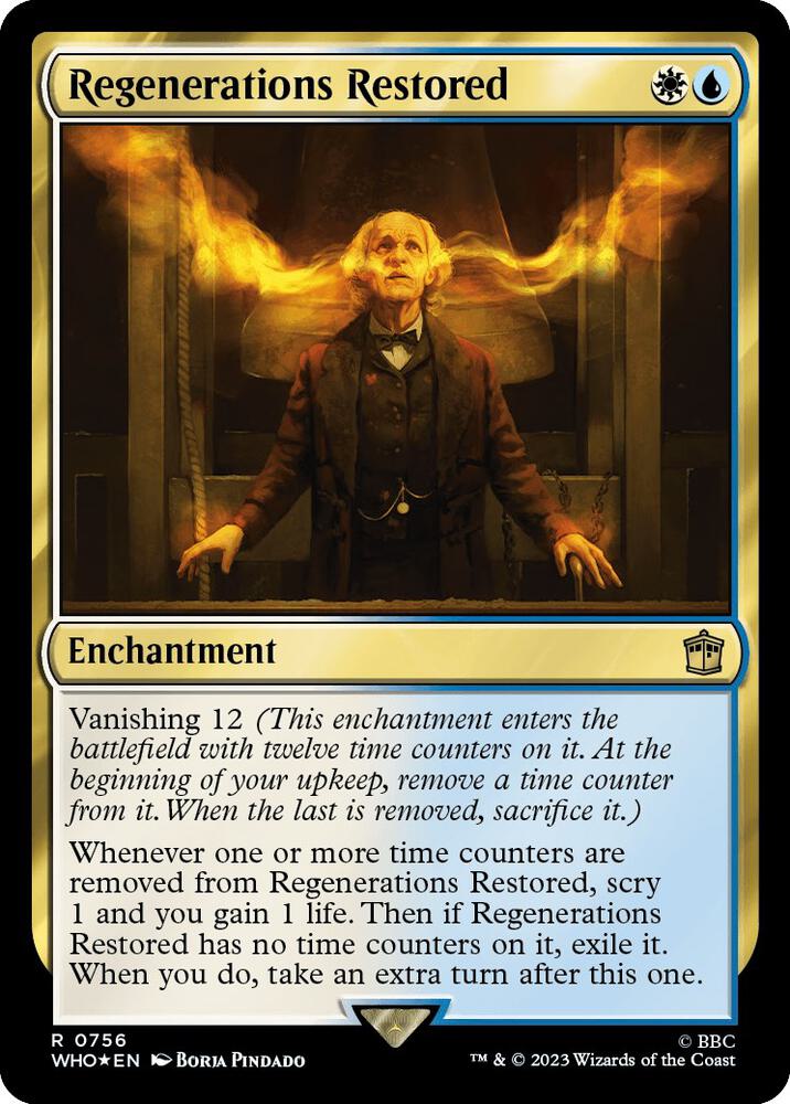 Regenerations Restored (Surge Foil) (756) [Doctor Who]