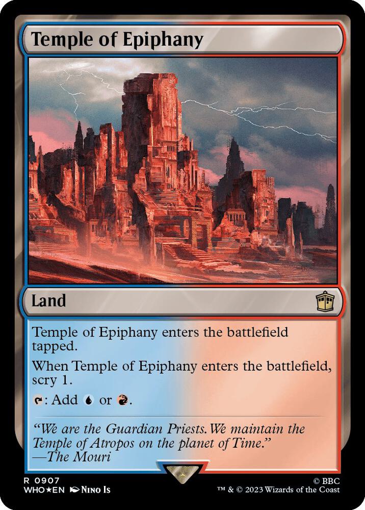 Temple of Epiphany (Surge Foil) (907) [Doctor Who]